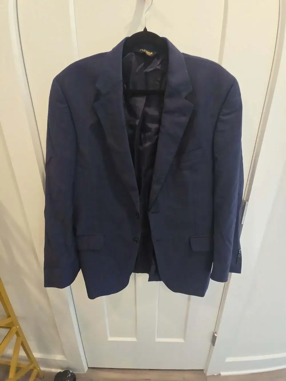 Jos. A. Bank Centocinquanta 150 Wool Navy Blue Two-Button Blazer